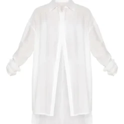 Robe Chemise De Plage Oversize En Lin écrue -Jolie Vêtue Soldes Magasin 019b65b5600149d64d8e4d004eb197a2c8328519 CMF2394 7