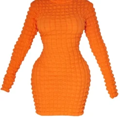 Shape Mini Robe Texturée Effet Bulle Orannge à Découpes Dans Le Dos -Jolie Vêtue Soldes Magasin 03bc8095f39e176aa412f71e09359984807dc021 cnd2734 5