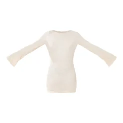 Tall Mini-robe En Maille Tricot Crème à Manches Longues -Jolie Vêtue Soldes Magasin 04831a9b91860a10509fe470fedfb1d135a024f8 cnd6752 5