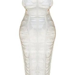 Plus Robe De Plage Frangée Blanche -Jolie Vêtue Soldes Magasin 05a11d6d5f31a6e625620accbf9dc957acc975c5 cmw2951 6
