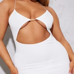 Shape Robe Longue Côtelée Douce Crème Découpée Devant -Jolie Vêtue Soldes Magasin 06cb2e39c49ecda26bd0d469d916722eb203cbc6 cmy0764 5