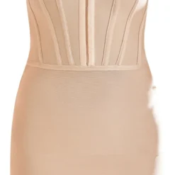 Robe Bustier Gris Pierre En Bandage à Agrafes Et Oeillets -Jolie Vêtue Soldes Magasin 0759e51ed8095df64a22091c2e635b0b315d6a26 cnd5886 5