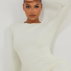 Robe Moulante Beige Sculpt Mat à Manches Longues Et Trous Pour Les Pouces 10 Robe Moulante Beige Sculpt Mat à Manches Longues Et Trous Pour Les Pouces -Jolie Vêtue Soldes Magasin 07faada7ae7a1612d97b2d7f1724644cfd26ce39 cnc6363 4