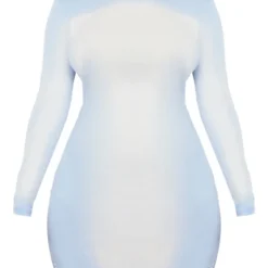 Shape Robe Courte Bleu Ciel Dégradé à Dos Ouvert -Jolie Vêtue Soldes Magasin 0864535c057a84898f79f17bedd37a92d173db2c cnd5810 5