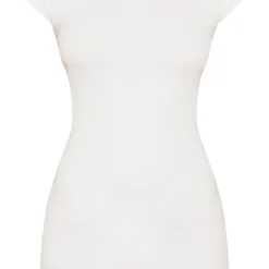 Robe Moulante écrue à Contours Structurés Et Mancherons Côtelés -Jolie Vêtue Soldes Magasin 0a02e53e1b2a3fb75cf096cb0450ff8fb152a4bc cnd4306 5