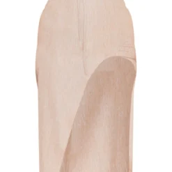 Plus Robe Mi-longue Gris Pierre Dos Nu Fendue Sur Le Côté -Jolie Vêtue Soldes Magasin 0a99de3a99e2d3f42f928880d8d81b367066506e cne0771 5