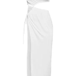 Robe De Plage Découpée Crème à Nouer -Jolie Vêtue Soldes Magasin 0c12d6dd4eb5f8b800bbbf70ebac61ff9b9f602b cnb9722 5