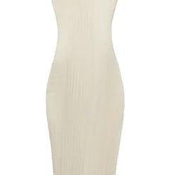 Maternité Robe De Grossesse Mi-longue Côtelée Brossée Vert Sauge à Dos Nageur -Jolie Vêtue Soldes Magasin 0cb7e507fe363e8a0963e2e0682328ac8d6725be cnd7179 5