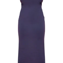 Plus Robe Longue En Néoprène Bleu Marine Col Montant Croisée Dans Le Dos -Jolie Vêtue Soldes Magasin 0d2abb0441c7398b2606d01c7e88ed649a3d6c38 cnd9826 5