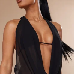 Robe De Plage Noire à Dos Nu Et Décolleté -Jolie Vêtue Soldes Magasin 0e4f5ef4a7b0d4ad1571c024b4273bed2ce4d75e cnc9916 4