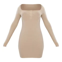 Mini Robe Moulante En Jersey Gris Pierre à Boutons-pression Et Contours -Jolie Vêtue Soldes Magasin 0f545bd074a28b31d4c39c026281bceabe164fc4 cnd1291 5