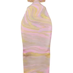 Shape Robe Longue Moulante Rose Imprimé Marbré à Découpes -Jolie Vêtue Soldes Magasin 0f9e2de157e30c7f25c0930044d2c93ca7e707ef cne0525 5
