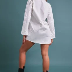 Robe Chemise Cargo Crème à Poches Et Ceinture -Jolie Vêtue Soldes Magasin 10b3b15df3c5dabf8ba16ab9f93a180ac2a34b00 cnb9650 2