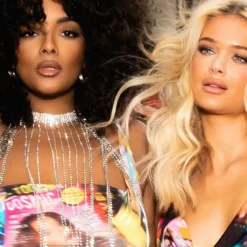 Plus Robe Moulante Imprimé Journaux Multicolore à Col Bénitier -Jolie Vêtue Soldes Magasin 1153ea2dda38202fbb54fa0e31a5d4b8e6d7a2bf CND8666 4