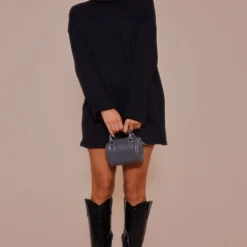 Robe Pull Oversize Café Au Lait En Grosse Maille Côtelée épaisse à Col Roulé -Jolie Vêtue Soldes Magasin 1282568a362a0689a721a1f3431528e3f9a1b0e1 cnb7225 3