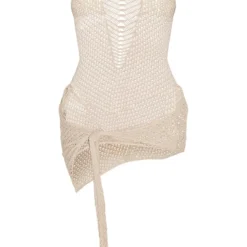 Mini Robe De Plage Asymétrique Dorée En Maille Transparente Pailletée -Jolie Vêtue Soldes Magasin 12edb355adf4124199ae8b4361f2f8edc4aea5ac cmw2133 6