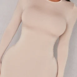 Shape Robe Longue Douce Avoine à Manches Longues -Jolie Vêtue Soldes Magasin 12ef6089a692307a85e9b0f220e38b8b7515477d cnd2637 4