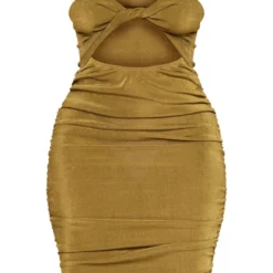 Shape Robe Mi-longue Moulante Vert Olive Torsadée En Acétate Froncé -Jolie Vêtue Soldes Magasin 137f680076e3bfa674a493f1cce0f01453cc8ce2 cnc8662 5