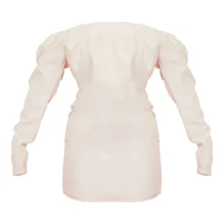 Robe Moulante Vert Sauge Effet Lin Plissée à Liserés Et Col Bardot -Jolie Vêtue Soldes Magasin 144b959bbb64b2b4173e0bf000f772ddf7ec374a cnd2226 5