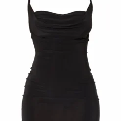 Robe Très Moulante Noire à Col Bénitier -Jolie Vêtue Soldes Magasin 160f85379894e3b6fbe09412efa2da05bd87d29f cmv1402 6