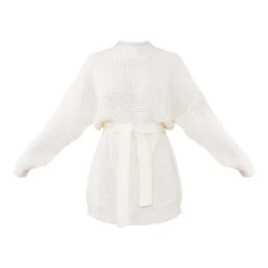 Robe Pull En Maille Tricot Gaufrée Crème -Jolie Vêtue Soldes Magasin 16d5718d7b31e11831333a0c5332d743a98fa8b3 cnc0455 5