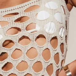 Shape Mini-robe En Maille Crochet Gris Pierre à Bretelles -Jolie Vêtue Soldes Magasin 16f27493581fdbf5822bee159e41e5ed658e8a05 cne0507 4