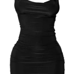 Petite Robe Moulante Noir Profond à Col Bénitier -Jolie Vêtue Soldes Magasin 170aec1f157a963ffca645de227e6759c35a291f cmv1866 6