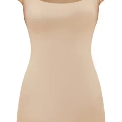 Robe Moulante En Suédine Crème à Col Carré Et Mancherons -Jolie Vêtue Soldes Magasin 173a30b12d53a577b3565c8bf5c40259ce73ea40 cnd1325 5