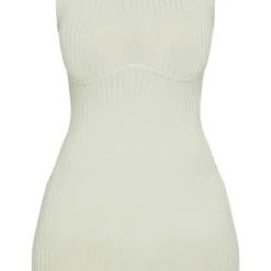 Shape Robe Moulante Côtelée Vert Sauge à Armature Sous Le Buste -Jolie Vêtue Soldes Magasin 1821d29a5fb6dbe35ad9db8abe3cc2d600d8eacf cml2835 5