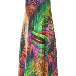 Diamond Robe De Plage Multicolore Imprimé Feuilles Oversize à Dos Ouvert 11 Diamond Robe De Plage Multicolore Imprimé Feuilles Oversize à Dos Ouvert -Jolie Vêtue Soldes Magasin 192c78be1e8abc37f08e2dcf3de74d4c4110ab11 cne1627 5