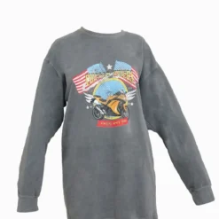 Robe En Sweat Gris Anthracite Oversize à Imprimé Chicago Riders -Jolie Vêtue Soldes Magasin 1bb2f18ae4413fa3c947d2e698051b81cbeaba29 cnb7190 5