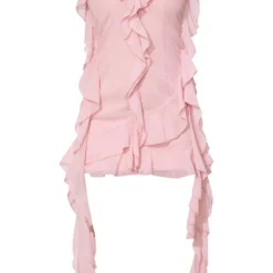 Petite Robe Courte Rose Tendre Volantée à Dos Nu -Jolie Vêtue Soldes Magasin 1bccbceb02c033f2cfbfe7493da77e5f40ea0997 cnd3311 5