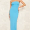 Robe Bustier Longue Texturée Bleue -Jolie Vêtue Soldes Magasin 1d317131d9b0b95b0dda6f2399151f5dae765296 cnd7697 1