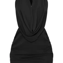 Petite Robe Moulante Noire à Col Bénitier Et Détail Empiècement -Jolie Vêtue Soldes Magasin 1e87257620b18b5106a14e0ddae60cb22c1a2d03 cne2302 5