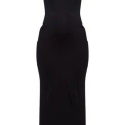 Logic Maternité Robe De Grossesse Longue En Jersey Noir à Bretelles -Jolie Vêtue Soldes Magasin 1e9de1bd56ef2eb67a75f5a2ad181adf066d4abe cne5225 5