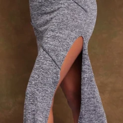 Logic Robe Mi-longue En Jersey Brossé Anthracite à Détail Liserés -Jolie Vêtue Soldes Magasin 1f5c39328dba2c4a5ed9000ac0b3e8e7baccc4eb cnb9622 4