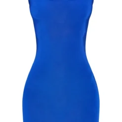 Logic Robe Moulante Bleue à Bretelles Et Dos Découpé -Jolie Vêtue Soldes Magasin 207d17fff0665e60b08ddbe4ef033fe23c464652 cmz5887 5