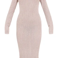 Robe Mi-longue Côtelée Bicolore Sable à Col Montant 11 Robe Mi-longue Côtelée Bicolore Sable à Col Montant -Jolie Vêtue Soldes Magasin 21428cea686b6977f00c9cac51650cdcdb98aea0 cnb1088 5