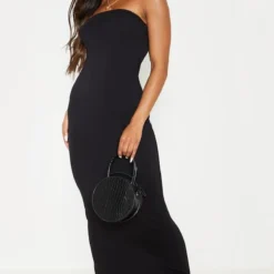 Robe Bandeau Longue Noire