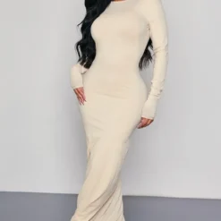 Shape Robe Longue Imprimée Gris Pierre Degradé à Dos Nu -Jolie Vêtue Soldes Magasin 2409dedb08828947e389d3461880fdc550eddcdf cnd5211 3