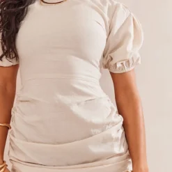 Robe Moulante Effet Lin Gris Pierre à Col Rond Et Jupe Froncée 10 Robe Moulante Effet Lin Gris Pierre à Col Rond Et Jupe Froncée -Jolie Vêtue Soldes Magasin 256ec14bc4ed4416d070c8a6fd5553c488b7f094 cnd4032 4