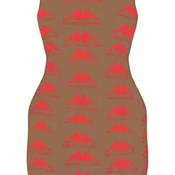 Robe Moulante En Mesh Kaki à Bretelles Et Monogrammes -Jolie Vêtue Soldes Magasin 25a4a6fe495b2438ab4b25d96d8571fac090b750 cnd8749 6