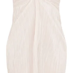 Robe Bustier Moulante Plissée Crème à Détail Noeud -Jolie Vêtue Soldes Magasin 26002b479deedda84a70a160b95be12e45f1422e cne7748 5