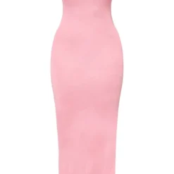 Logic Shape Robe Longue En Jersey Vieux Rose à Bretelles -Jolie Vêtue Soldes Magasin 2670fb4a70edf27bcfd6f11391724c687fdc947f cnc1797 5