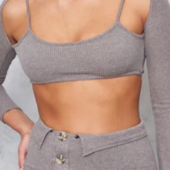 Robe Moulante Côtelée Chocolat à Découpes Sur La Taille Et Détail Boutons -Jolie Vêtue Soldes Magasin 276717d8e202212632aa42ca246c8fad8fa6035a cmz8386 4