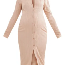 Maternité Robe De Grossesse Mi-longue Gris Pierre à Col -Jolie Vêtue Soldes Magasin 288e1f15b085e953e5fabb1923bda6972912ceb0 cnb2427 5