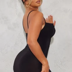 Shape Mini Robe Moulante Noire à Col Bénitier -Jolie Vêtue Soldes Magasin 29d28b3740f0b6faa820b4f31d30496130defd00 cmz9144 3