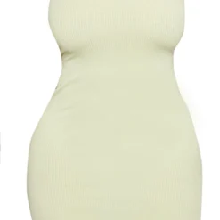 Shape Robe Moulante Vert Citron En Maille Côtelée Découpée Dans Le Dos -Jolie Vêtue Soldes Magasin 2a76d93995936e178df294153895c03b5a317d29 cne0496 5