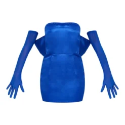 Petite Robe Moulante Bleue à Noeud Et Gants -Jolie Vêtue Soldes Magasin 2b1fb5b2f4b45cdc623bc60824b30a24e488ad58 cnb3027 5