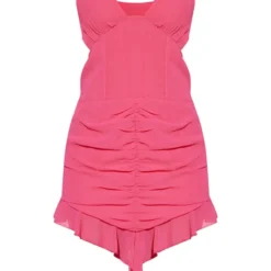 Petite Mini Robe-corset Rose Vif -Jolie Vêtue Soldes Magasin 2b9002016ba73147efa95fbf2a321167f9e03869 cne2096 5